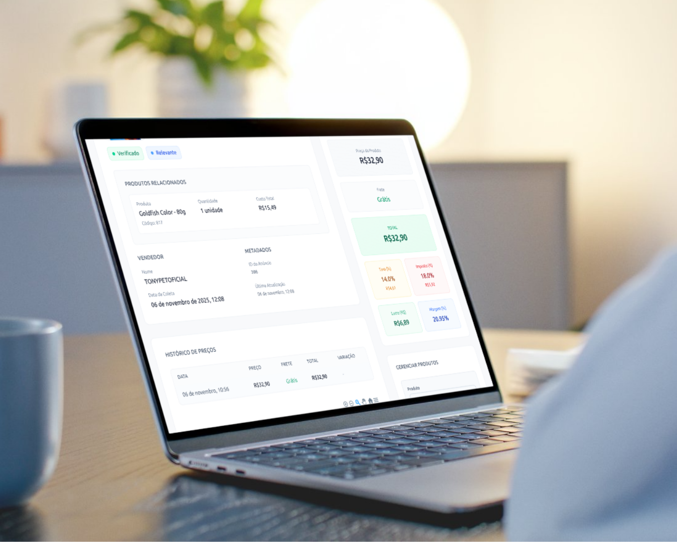 Fluxo de integração do sistema